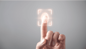 biometria con impronta digitale