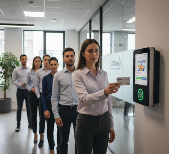 Tesserino timbrature: gestione presenze efficace