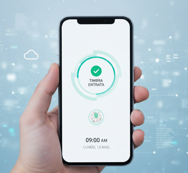 Timbratura con Smartphone: gestione presenze smart